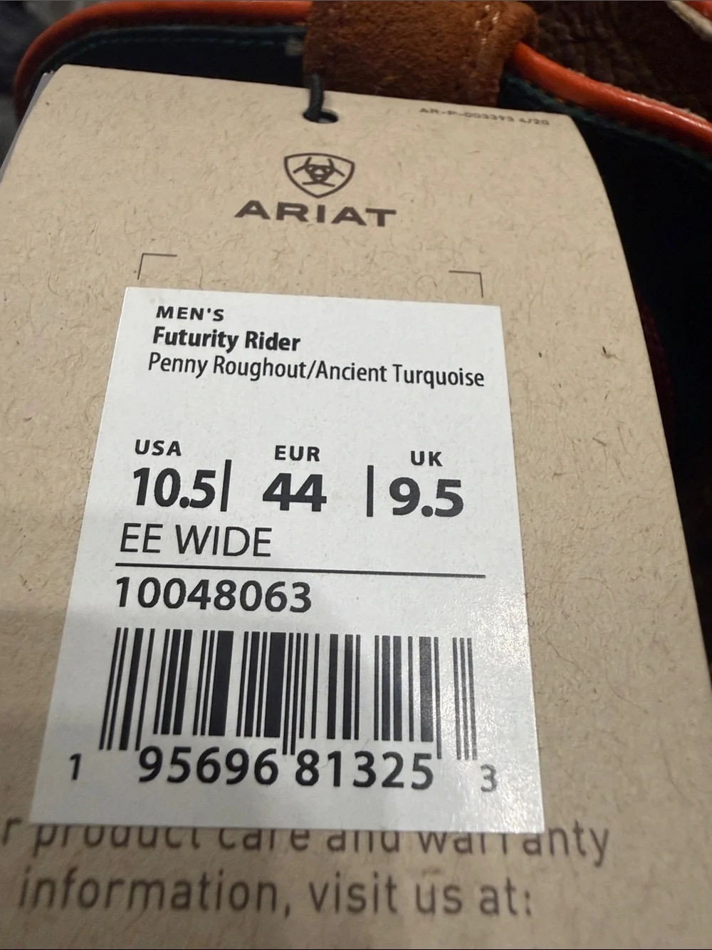 Ariat Futurity Rider Boots